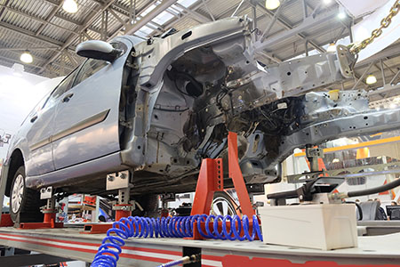 Truck auto body repair