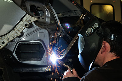 Welding auto body