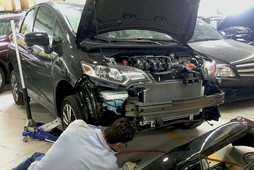 Auto body and collision repair 
